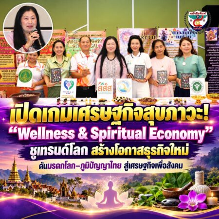 2F002SSโปสเตอร์เศรษฐกิจสุขภาวะไทย